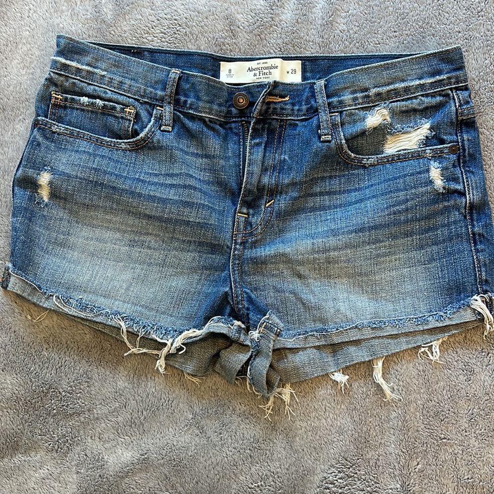Abercrombie denim shorts